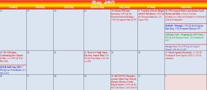 Action Alert Calendar